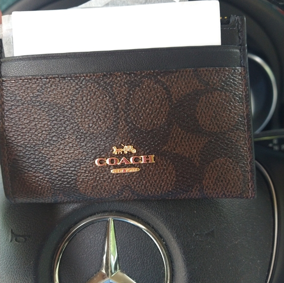 NWT Coach card/coin holder - Picture 3 of 8